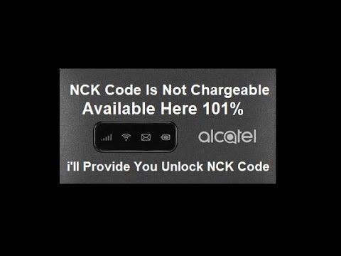 Alcatel mw40cj unlock code free download